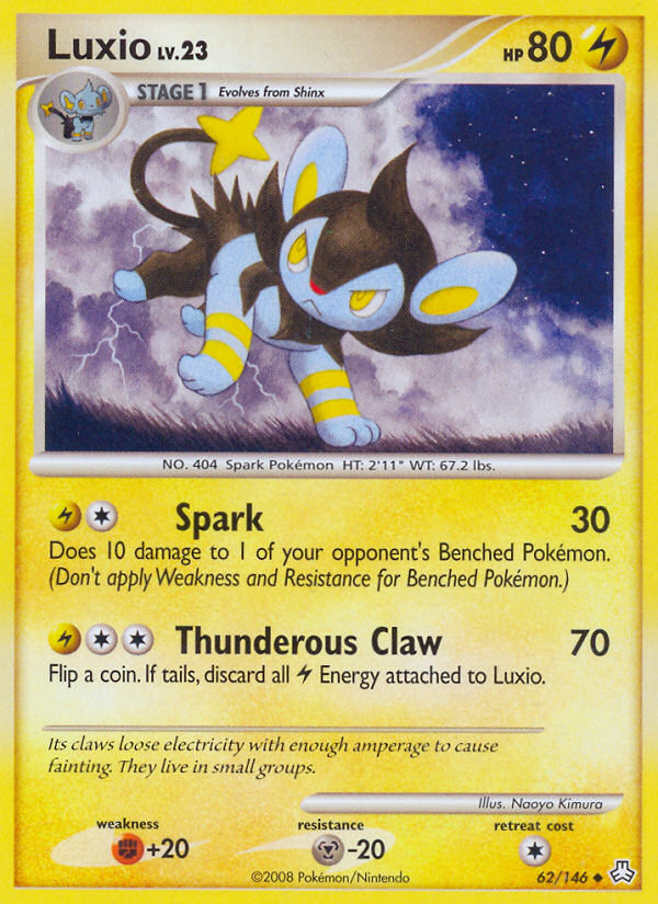Legends Awakened Luxio #62/146